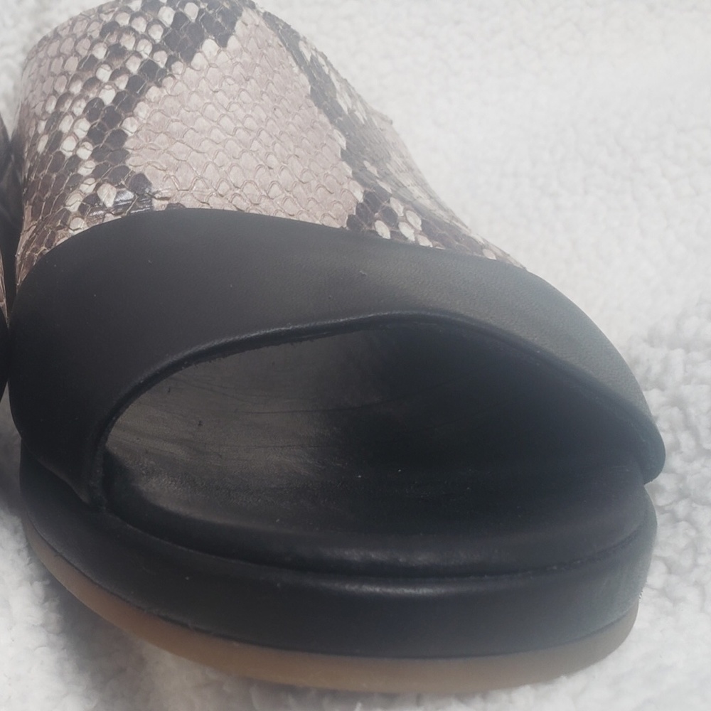 Rag & Bone leather X Python slides - Picture 4 of 11